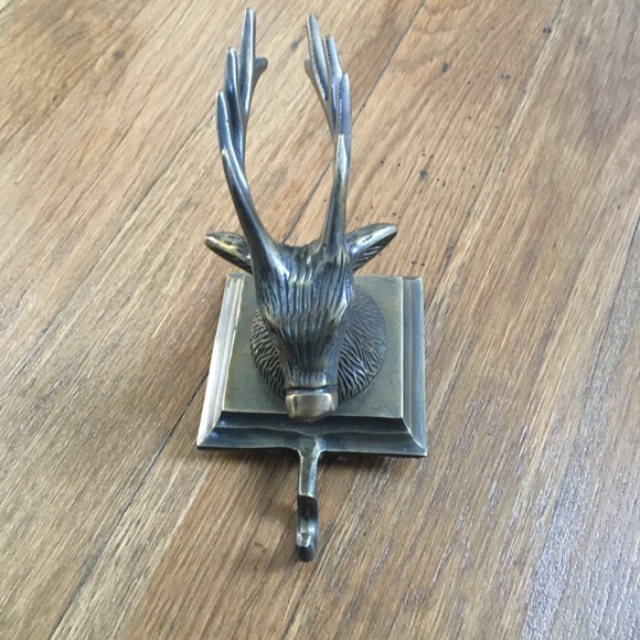 Anthropologie Deer 🦌 Head Stocking Hanger - Picture 3 of 5